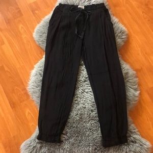 Wilfred Drawstring Crepe Pants
